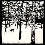 Lee Stevenson lino print