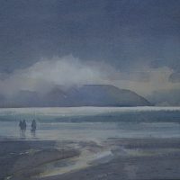 2. Colin Allbrook. Storm clouds and sunlight